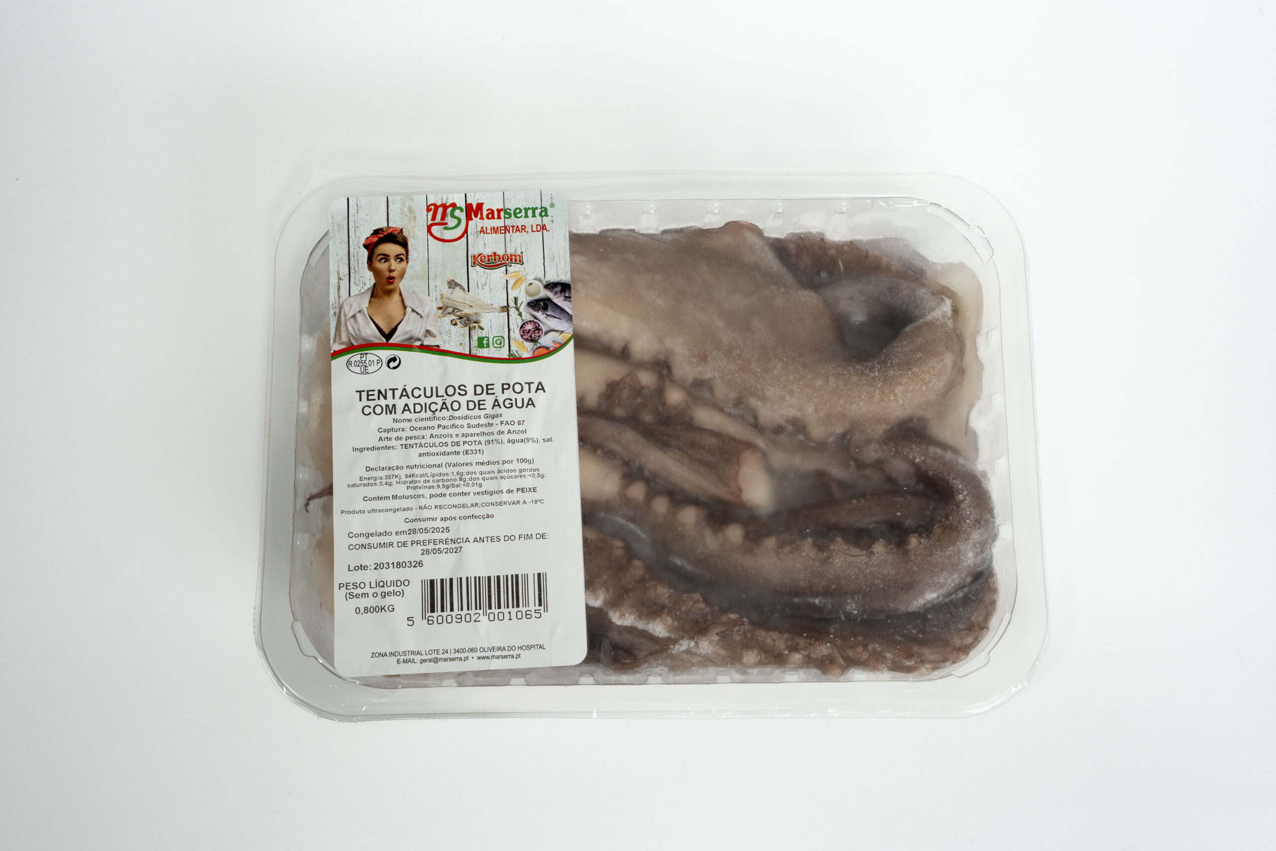 Tentáculos de Pota 800g