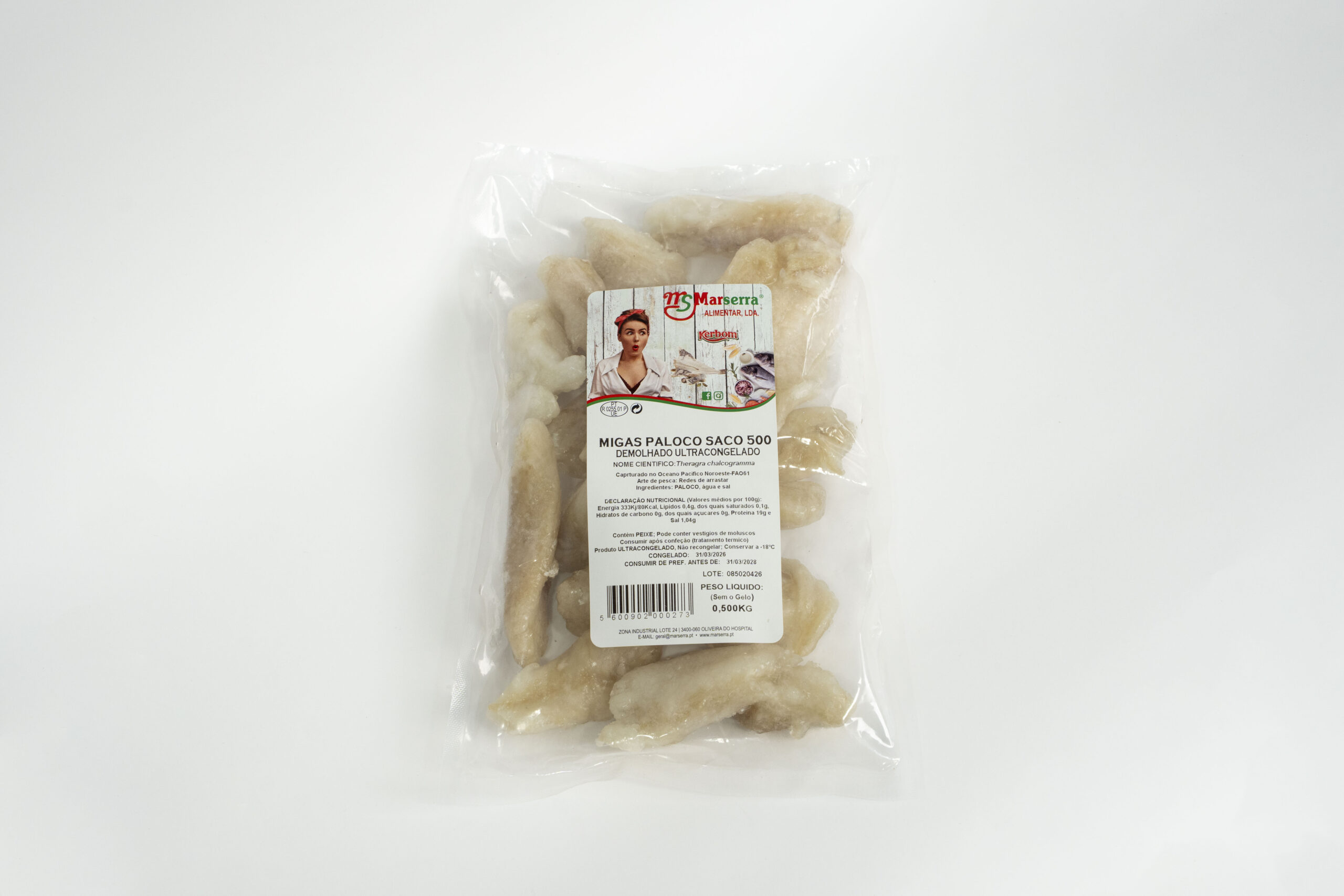 Migas de Paloco Demolhado 500g